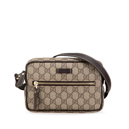 Gucci GG Supreme Crossbody Brown