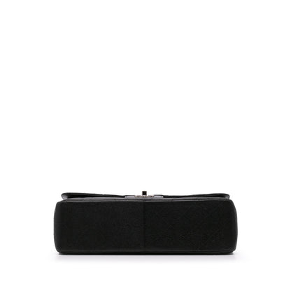 Chanel Jumbo Classic Caviar Double Flap Black