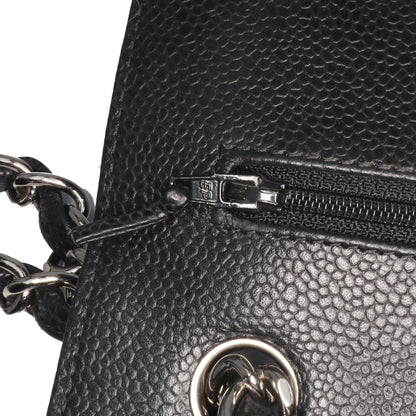 Chanel Jumbo Classic Caviar Double Flap Black