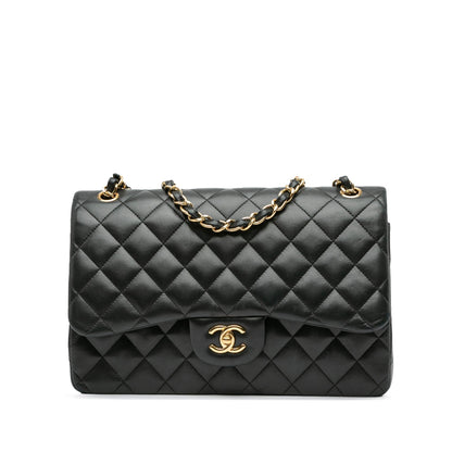 Chanel Jumbo Classic Lambskin Double Flap Black