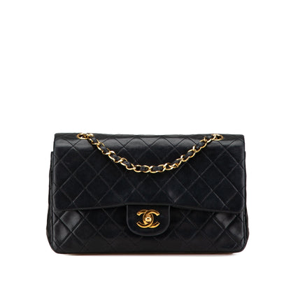 Chanel Medium Classic Lambskin Double Flap Black