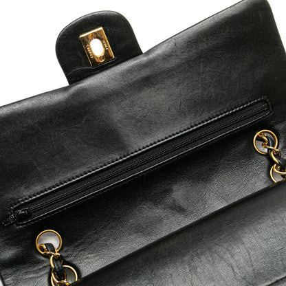 Chanel Medium Classic Lambskin Double Flap Black