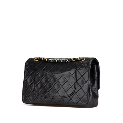 Chanel Medium Classic Lambskin Double Flap Black