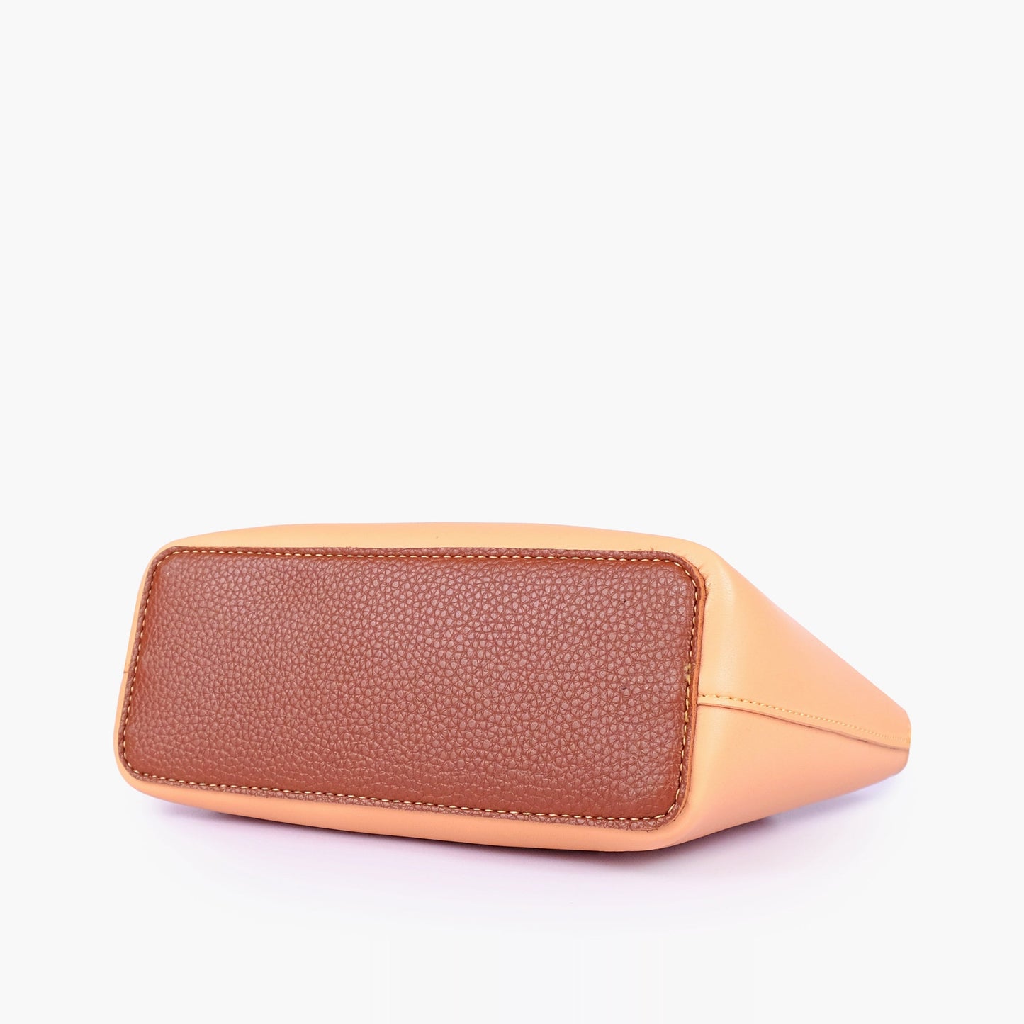 Peach mini tote bag