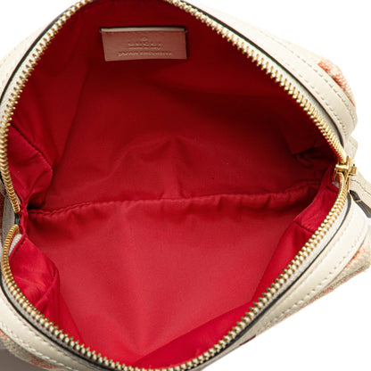 Gucci GG Marmont Herbarium Pouch Brown