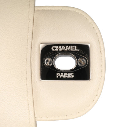 Chanel Medium Classic Chevron Lambskin Double Flap Brown
