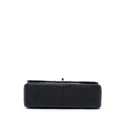Chanel Jumbo Classic Caviar Double Flap Black