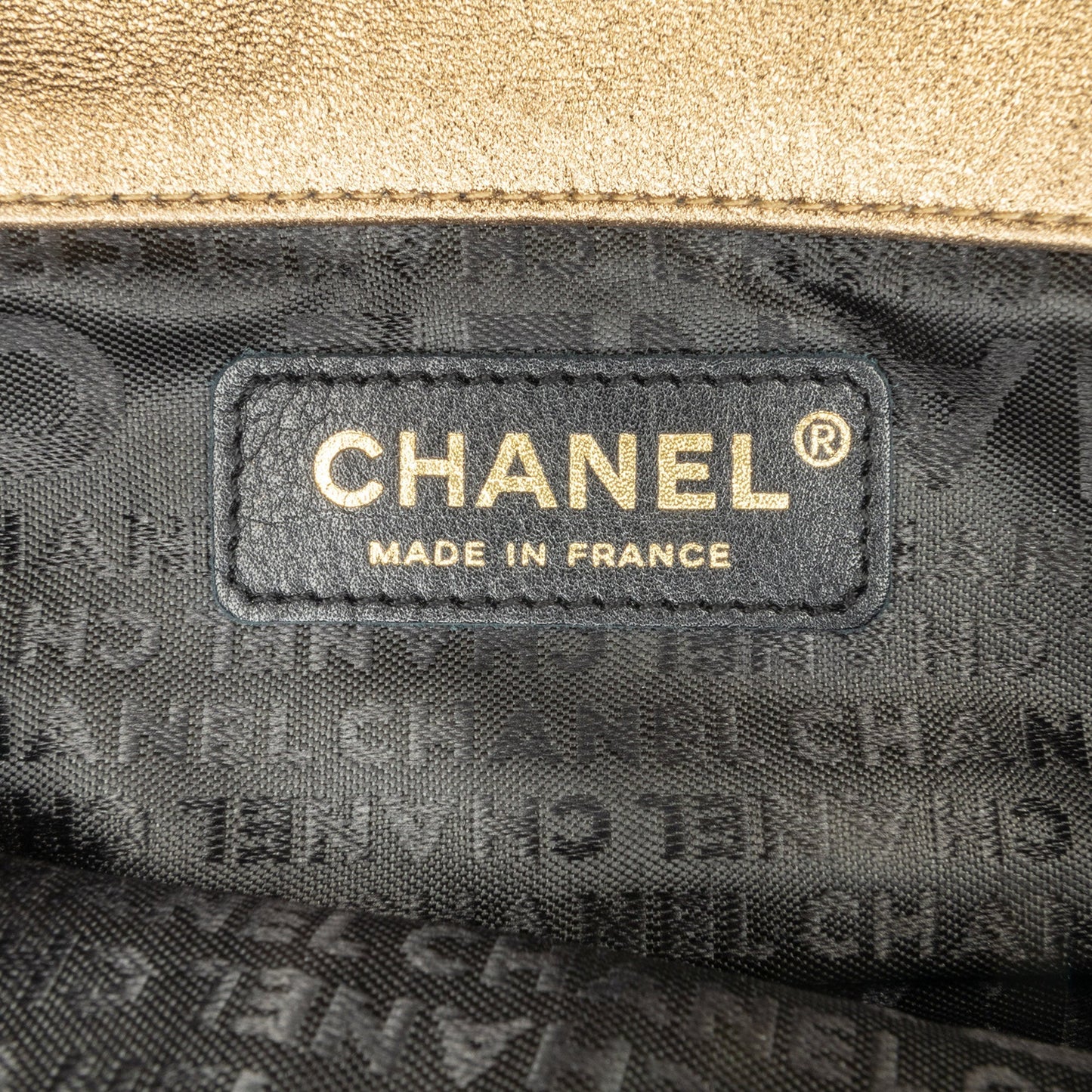 Chanel Extra Mini Quilted Satin Flap Black