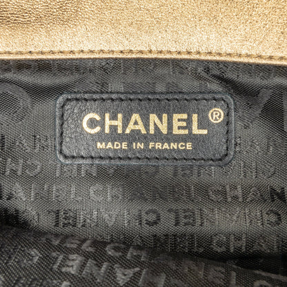 Chanel Extra Mini Quilted Satin Flap Black