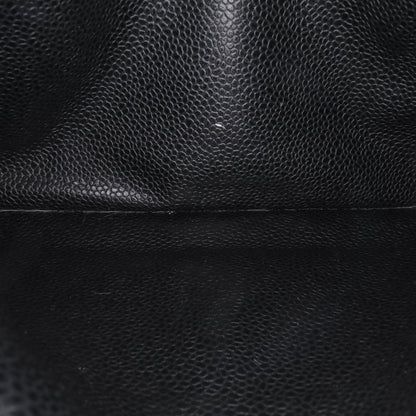 Chanel Medium Classic Caviar Double Flap Black
