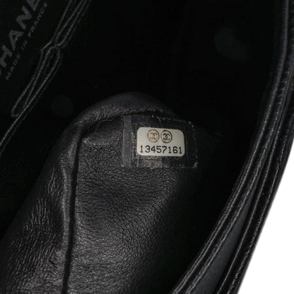 Chanel Medium Classic Caviar Double Flap Black