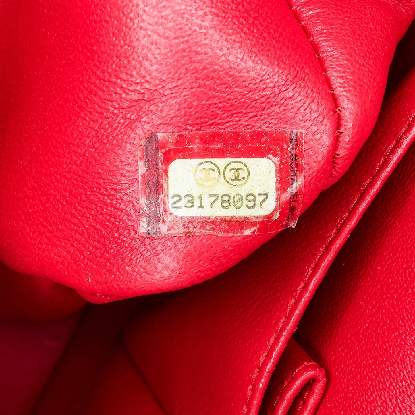 Chanel Medium Classic Lambskin Double Flap Red
