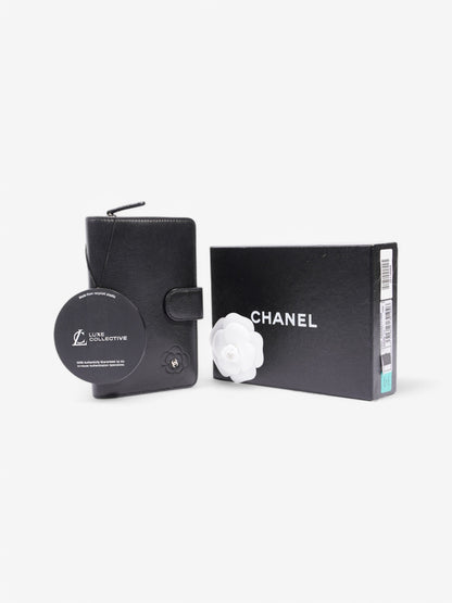 Chanel CC Wallet Black Leather