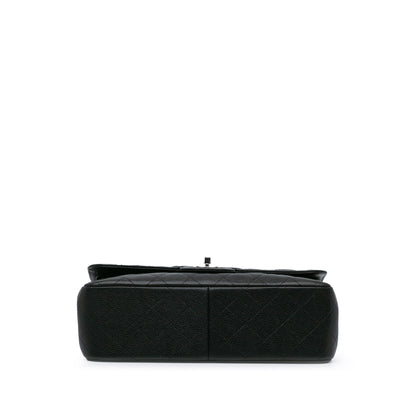 Chanel Jumbo Classic Caviar Double Flap Black