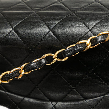 Chanel Medium Classic Lambskin Double Flap Black