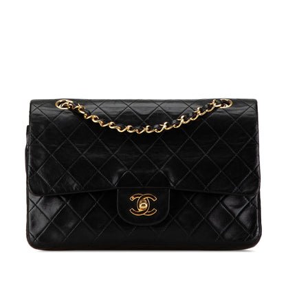 Chanel Medium Classic Lambskin Double Flap Black