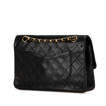 Chanel Medium Classic Lambskin Double Flap Black