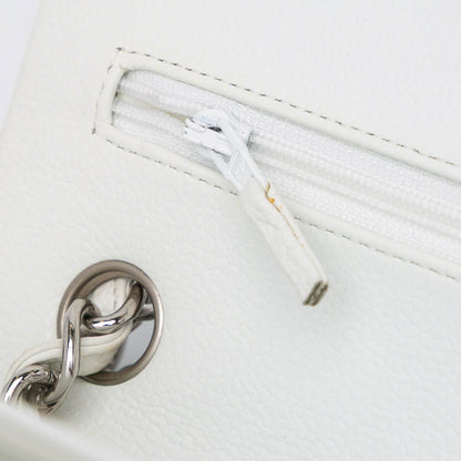 Chanel Jumbo Classic Caviar Double Flap White