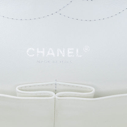 Chanel Jumbo Classic Caviar Double Flap White