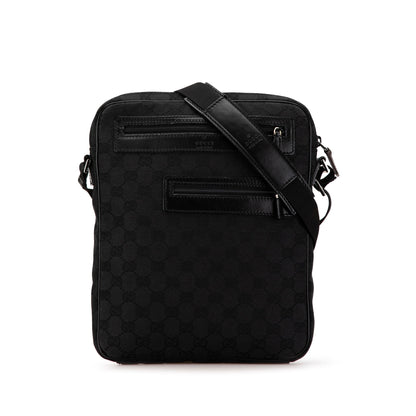 Gucci GG Canvas Crossbody Black
