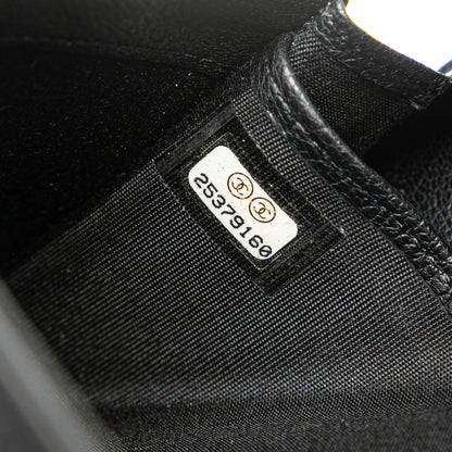 Chanel CC Calfskin Long Wallet Black