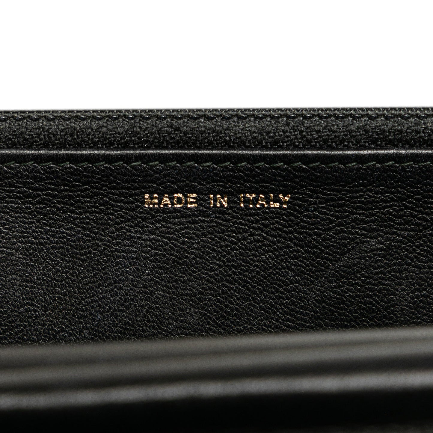 Chanel CC Studded Lambskin Wallet on Chain Black