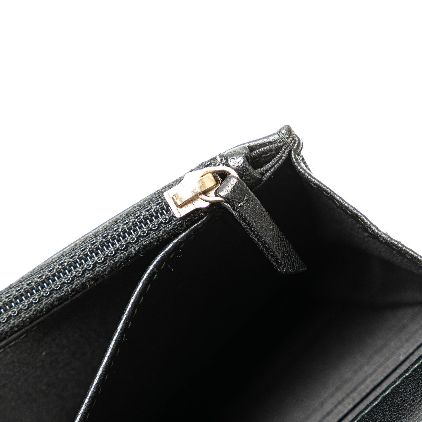 Chanel CC Studded Lambskin Wallet on Chain Black