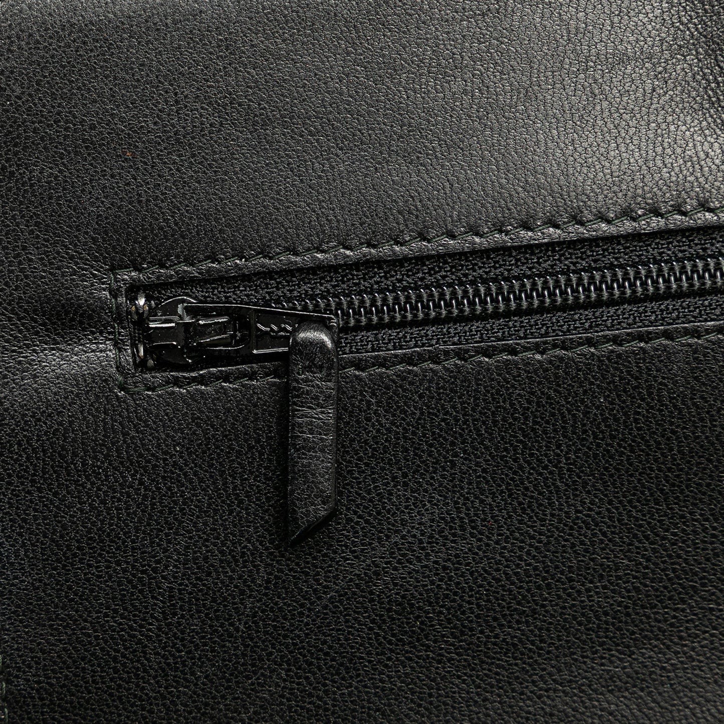 Chanel CC Studded Lambskin Wallet on Chain Black