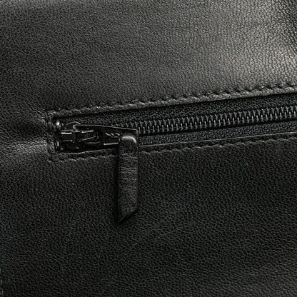 Chanel CC Studded Lambskin Wallet on Chain Black