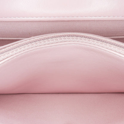 Chanel Quilted Lambskin 19 Wallet on Chain Pink