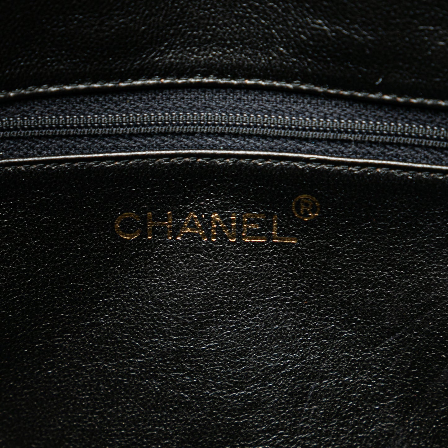 Chanel CC Quilted Lambskin Tassel Crossbody Black