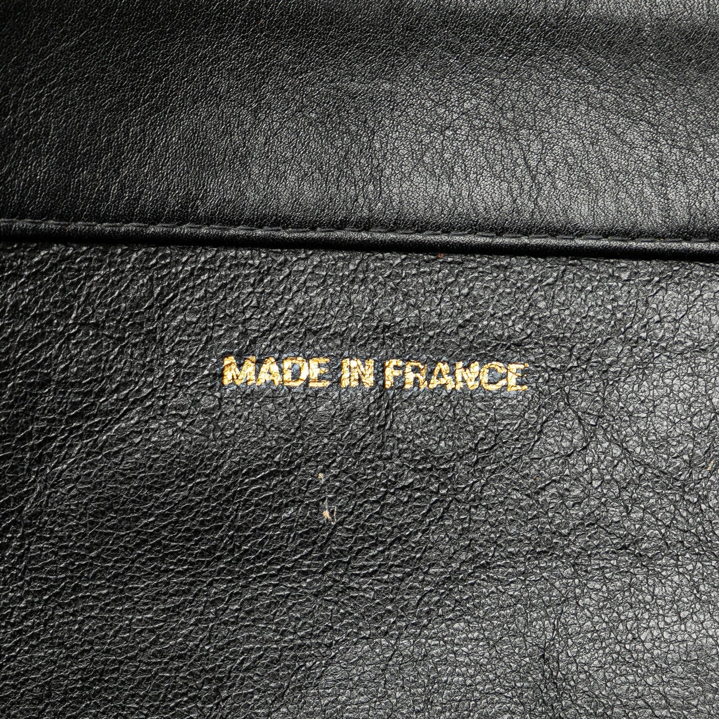 Chanel CC Lambskin Chain Tote Black