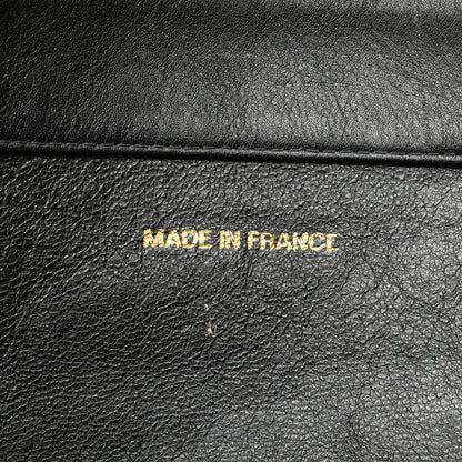 Chanel CC Lambskin Chain Tote Black
