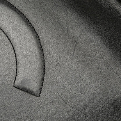 Chanel CC Lambskin Chain Tote Black