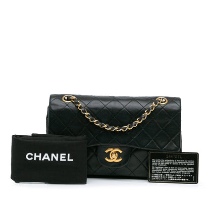 Chanel Small Classic Lambskin Double Flap Black