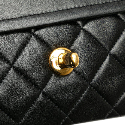 Chanel Small Classic Lambskin Double Flap Black