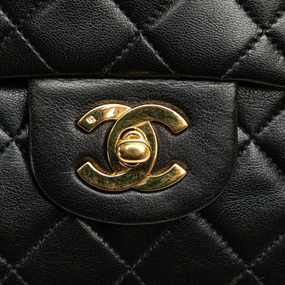 Chanel Small Classic Lambskin Double Flap Black