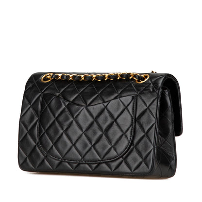 Chanel Small Classic Lambskin Double Flap Black