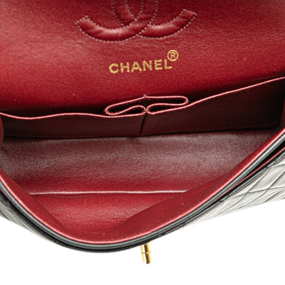 Chanel Small Classic Lambskin Double Flap Black