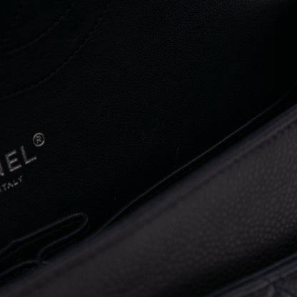 Chanel Jumbo Classic Caviar Double Flap Black