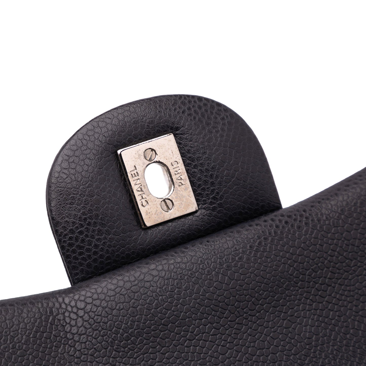 Chanel Jumbo Classic Caviar Double Flap Black