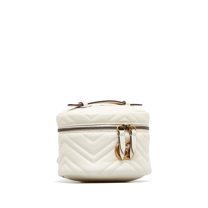 Gucci Mini GG Marmont Matelasse Backpack White