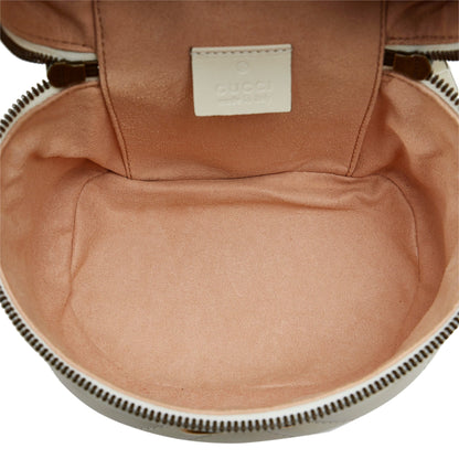 Gucci Mini GG Marmont Matelasse Backpack White