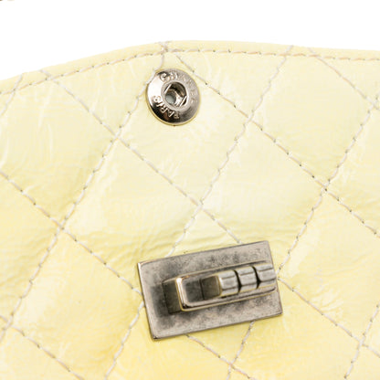Chanel Mini Reissue 2.55 Patent Double Flap Yellow