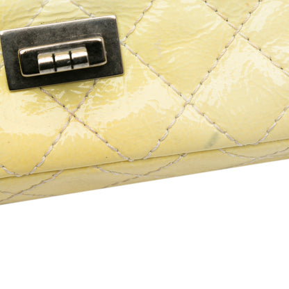 Chanel Mini Reissue 2.55 Patent Double Flap Yellow