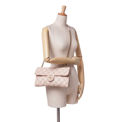 Chanel Jumbo Quilted Calfskin Triple Stitched Flap Brown