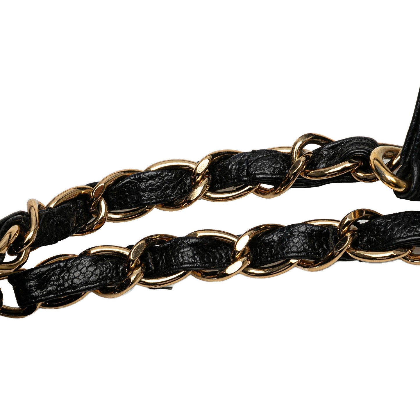 Chanel Caviar Petite Shopping Tote Black