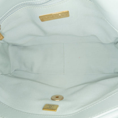 Chanel Medium Lambskin 19 Flap Gray
