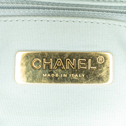 Chanel Medium Lambskin 19 Flap Gray
