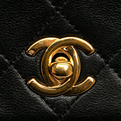 Chanel Mini CC Quilted Lambskin Full Flap Black